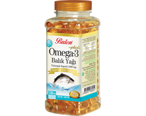 Omega 3 Balık Yağı Yumuşak Kapsül 1380 Mg* 100 от Balen