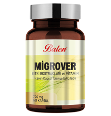 Экстракты трав и витамины Migrover против мигрени в капсулах 