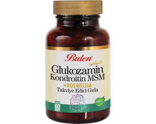Glukozamin Kondroitin Msm Boswelia 1200 Mg*60 Tablet от Balen