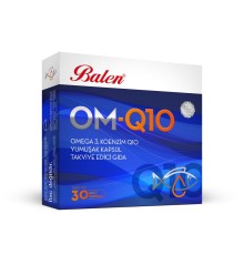 Om-Q10 с омега-3 и коэнзимом 1380 мг 30 капсулы