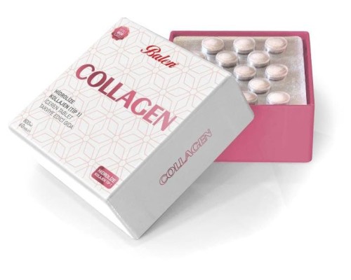 Collagen Hidrolize Kollajen (Tip 1) İçeren Tablet от Balen